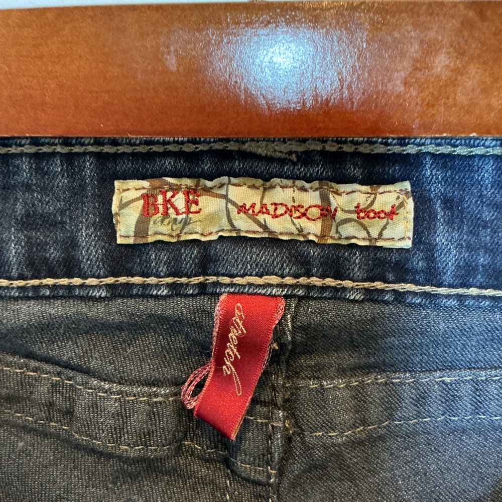 BKE Madison Bootcut Jeans Women's Size 28x32 Stretch Blue Denim - Picture 2 of 7